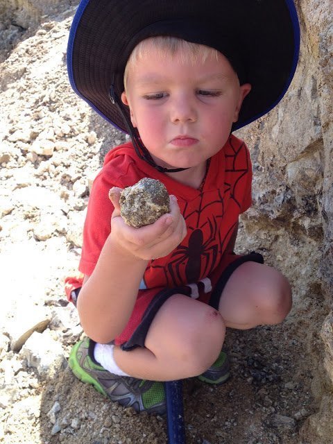 Oregon Thundereggs are fun for kids to find