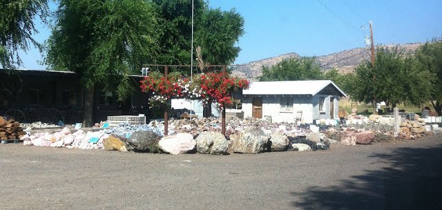Richardson Ranch's rock yard