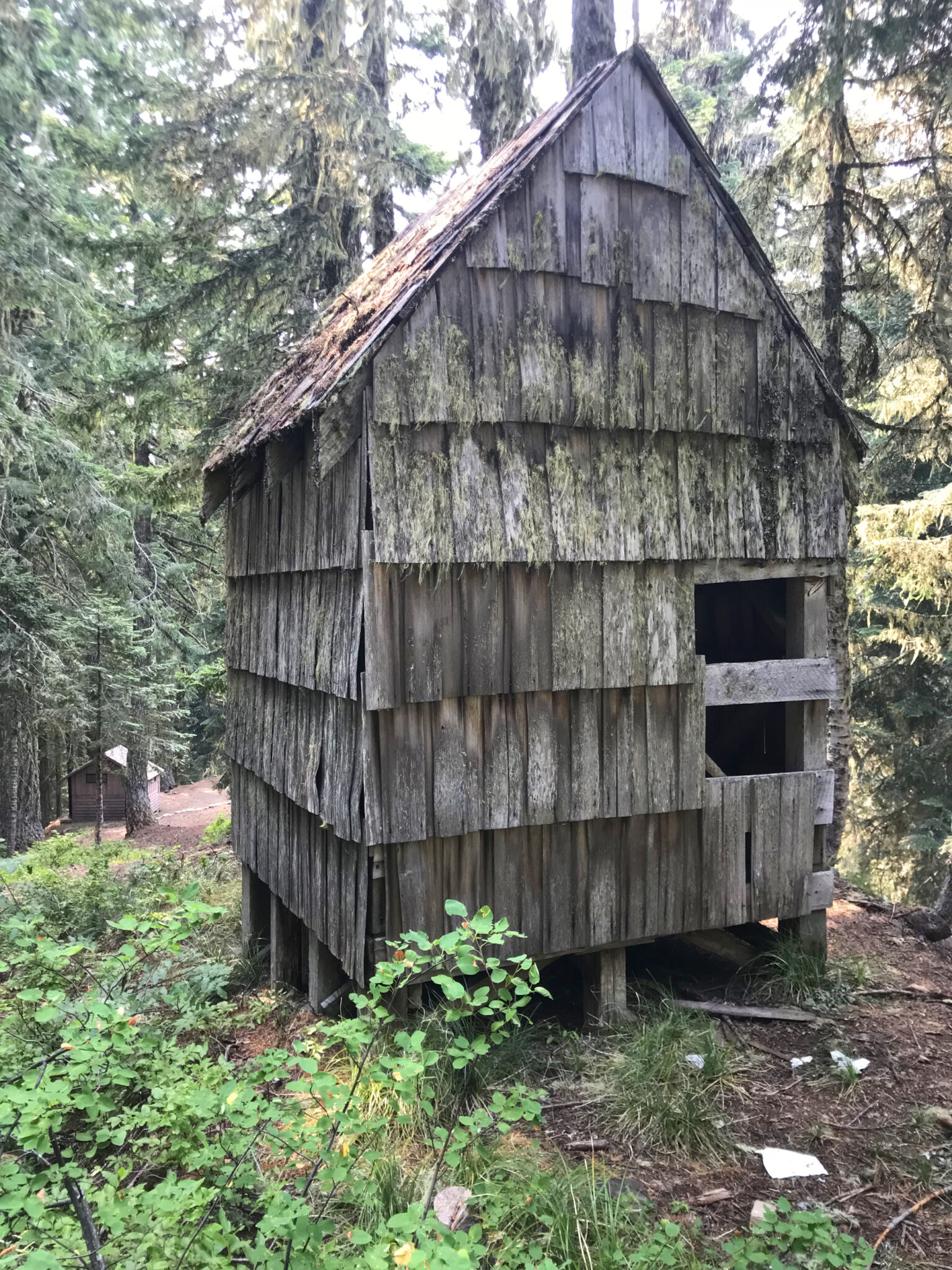 Water pump building at Musick Guard Station cabin.  