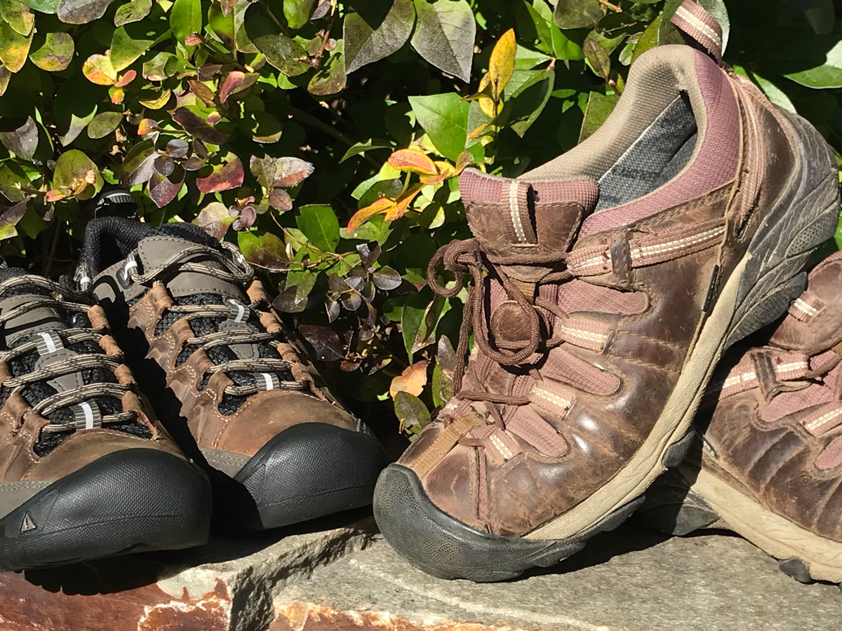 Mens Keen Targhee III shoes and Womens Keen Targhee II shoes - favorite hiking shoes for women