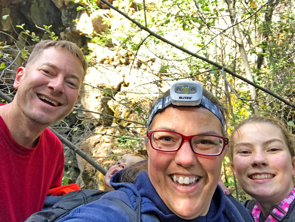 Hike the Lava River Cave with kids
